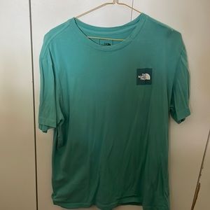 The North Face light blue T shirt. Mens medium